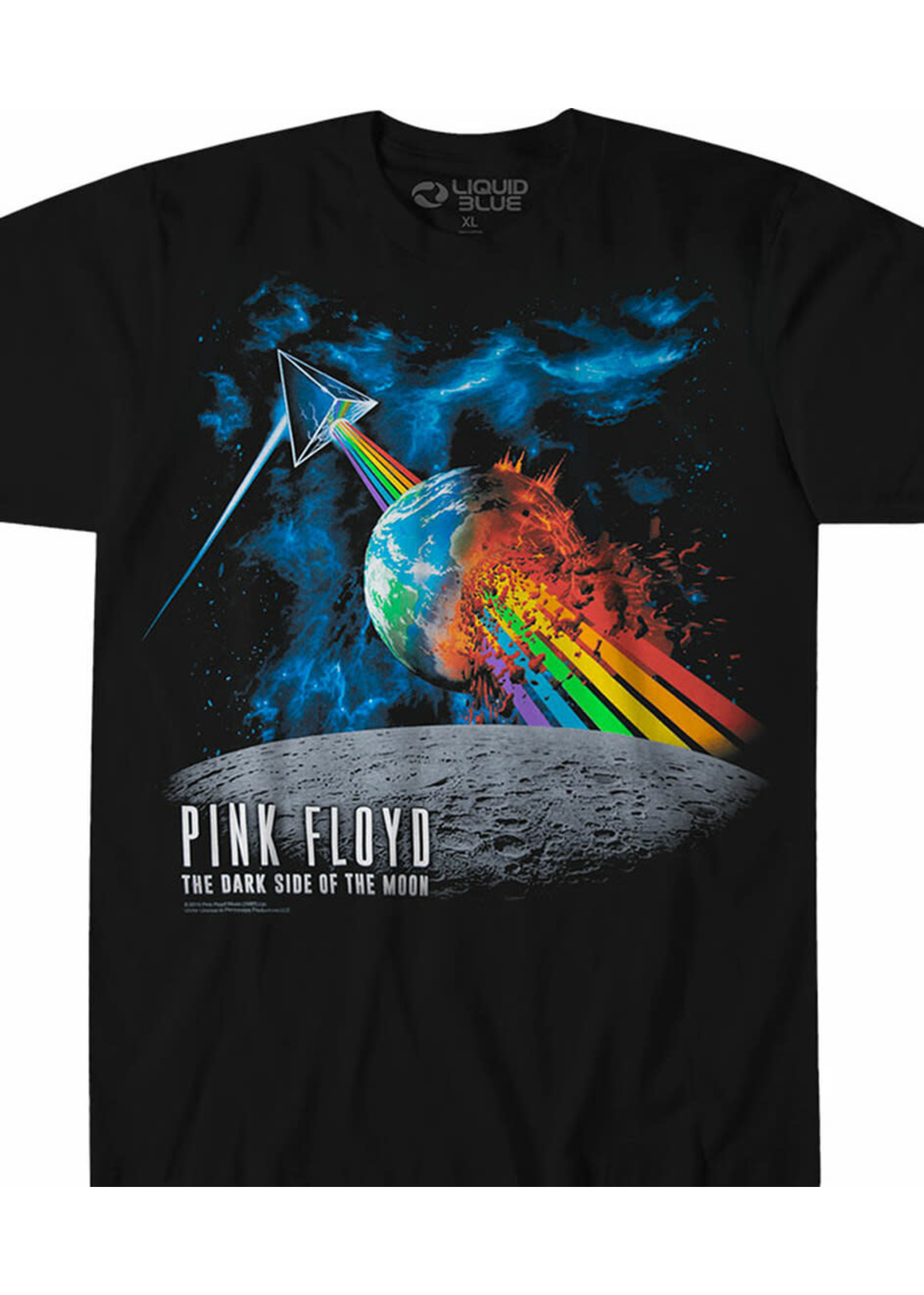 Liquid Blue Pink Floyd Rainbow Attack