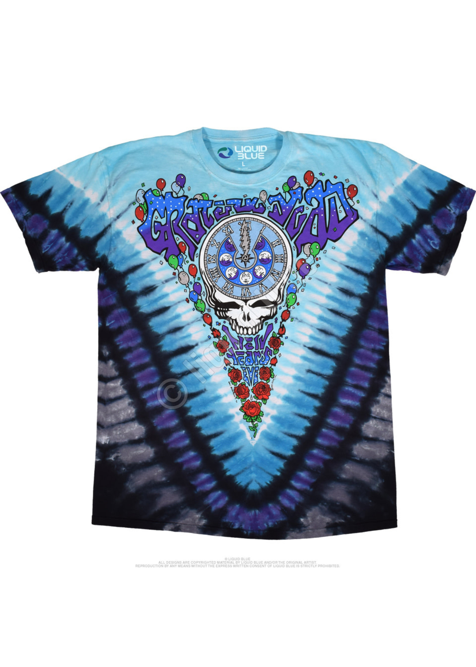 Grateful Dead Rainbow Bertha Tie-Dye T-Shirt