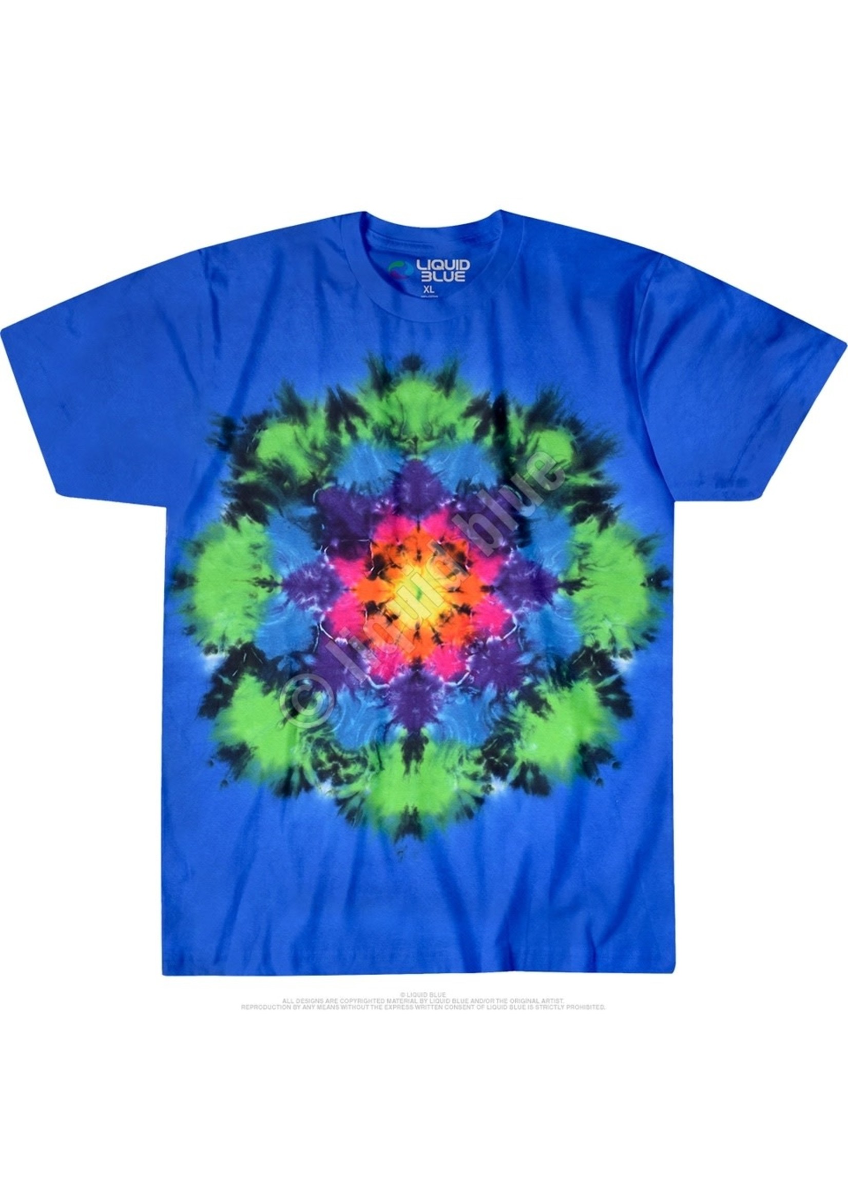 Liquid Blue Liquid Blue Rainbow Mandala Tie-Dye