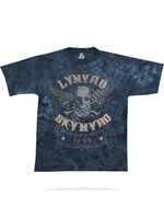 Liquid Blue Lynyrd Skynyrd Gimme Back My Bullets Tie-Dye