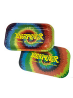 Whatever Shop Whatever Shop Tie Dye Rolling Tray with Lid Medium