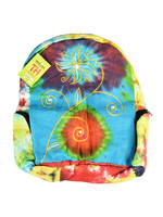 Threadheads ThreadHeads Stitched Flower Tie-Dye Backpack | 12" x 16"