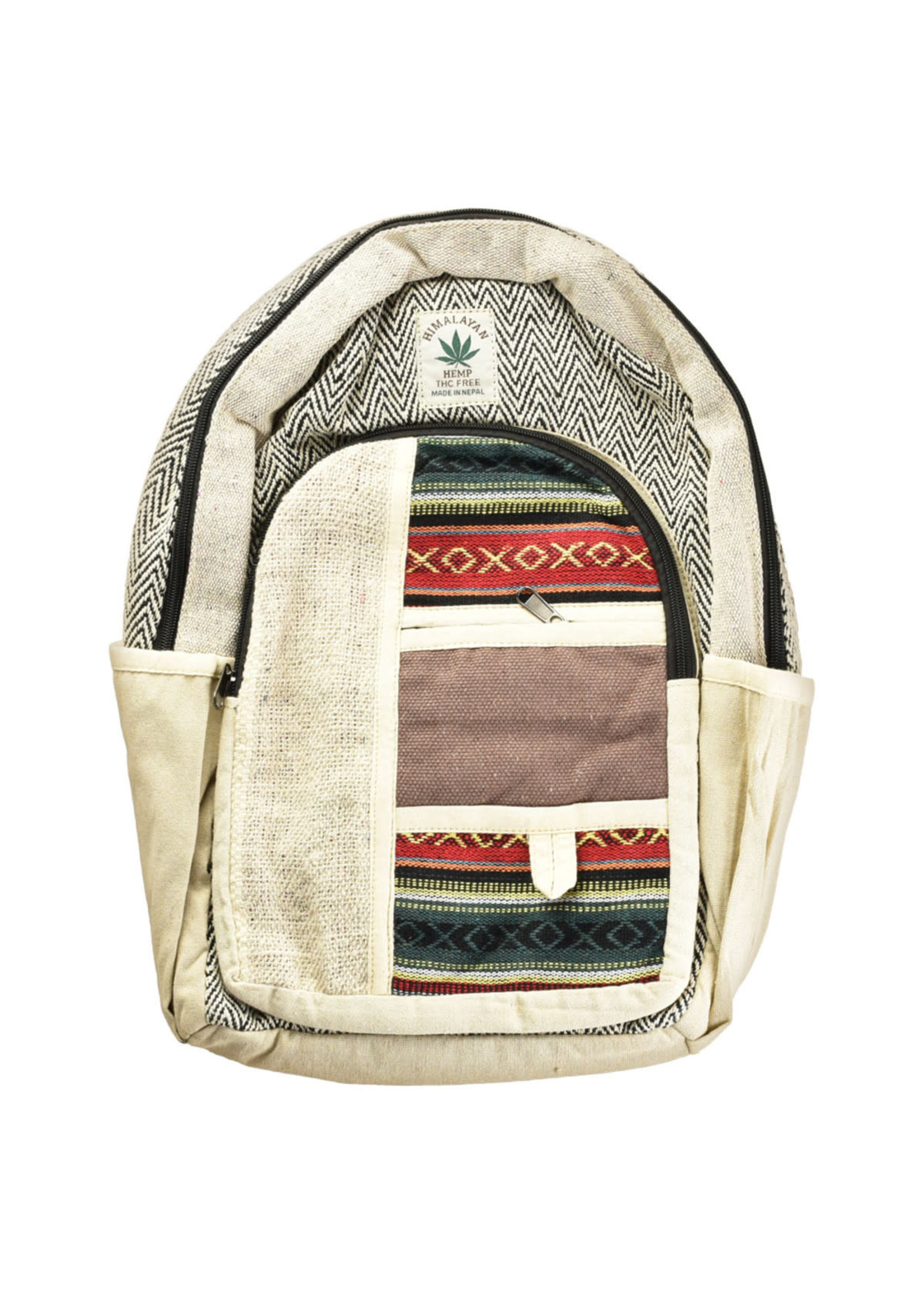 Threadheads ThreadHeads Himalayan Hemp Southwestern Backpack - 10"x16"