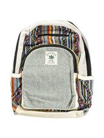 Threadheads ThreadHeads Himalayan Hemp Rainbow Southwestern Backpack | 9" x 12"