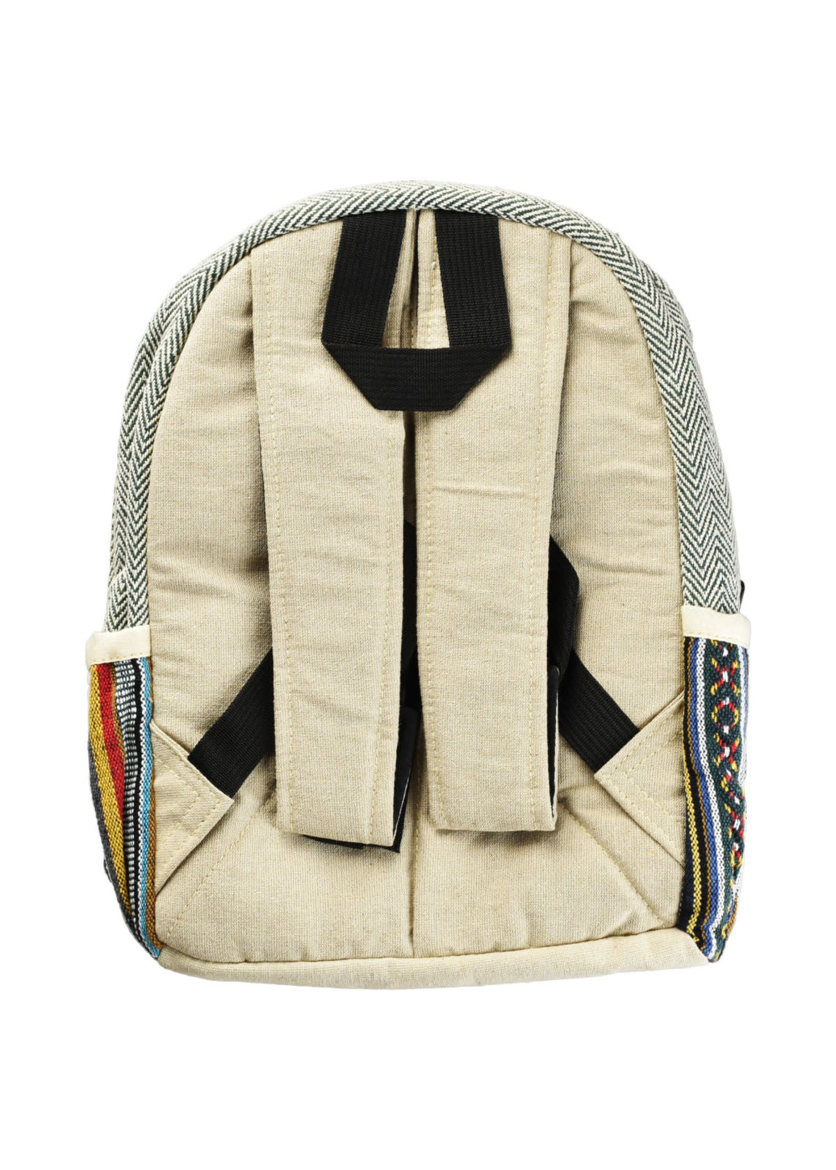 Threadheads ThreadHeads Himalayan Hemp Rainbow Southwestern Backpack | 9" x 12"