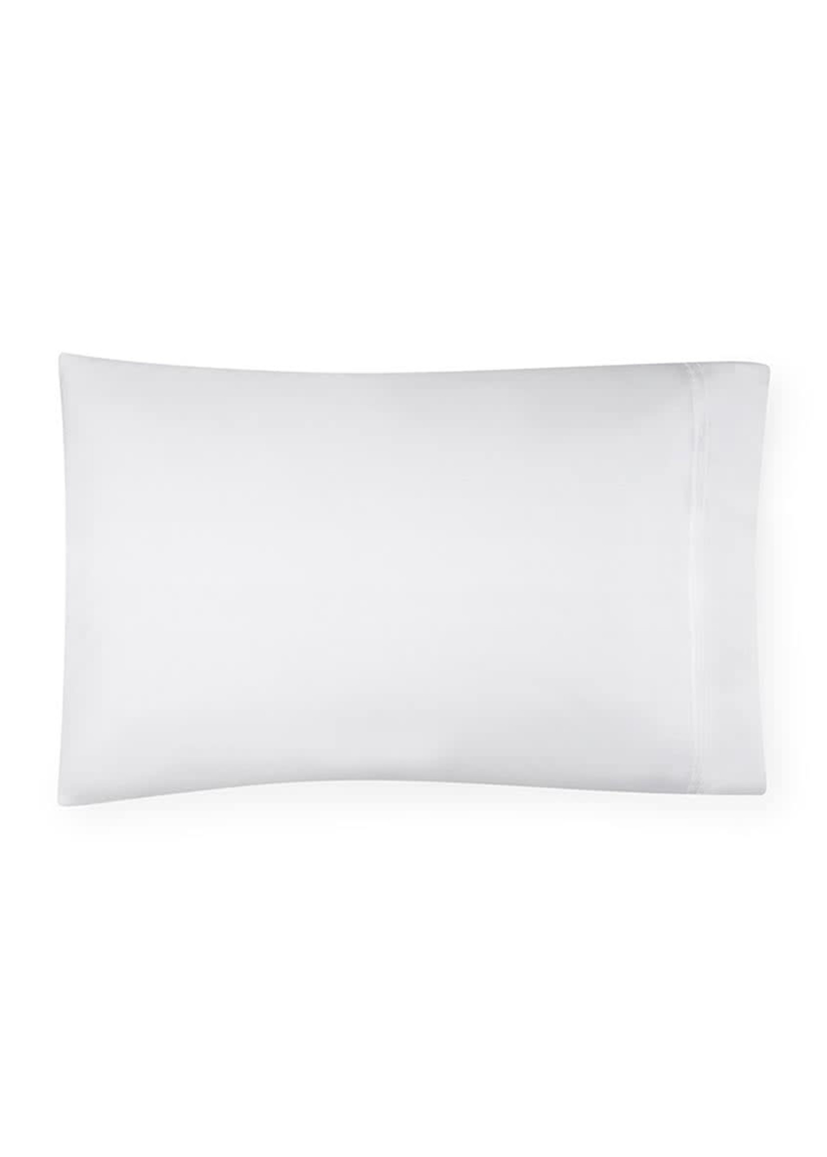 Sferra Sferra Grande Hotel Pillow Case Set STD White Stripe