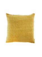 Indaba Indaba Lina Linen Throw Pillow, Chamomile, 24x24