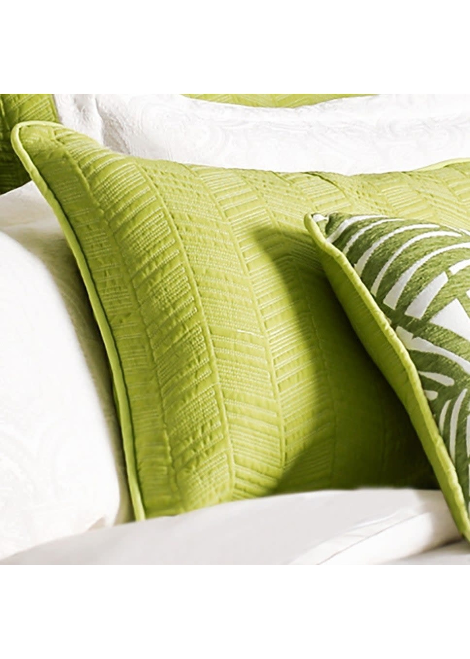 HIEND HIEND Capri Pillow Sham - Standard, Lime Green