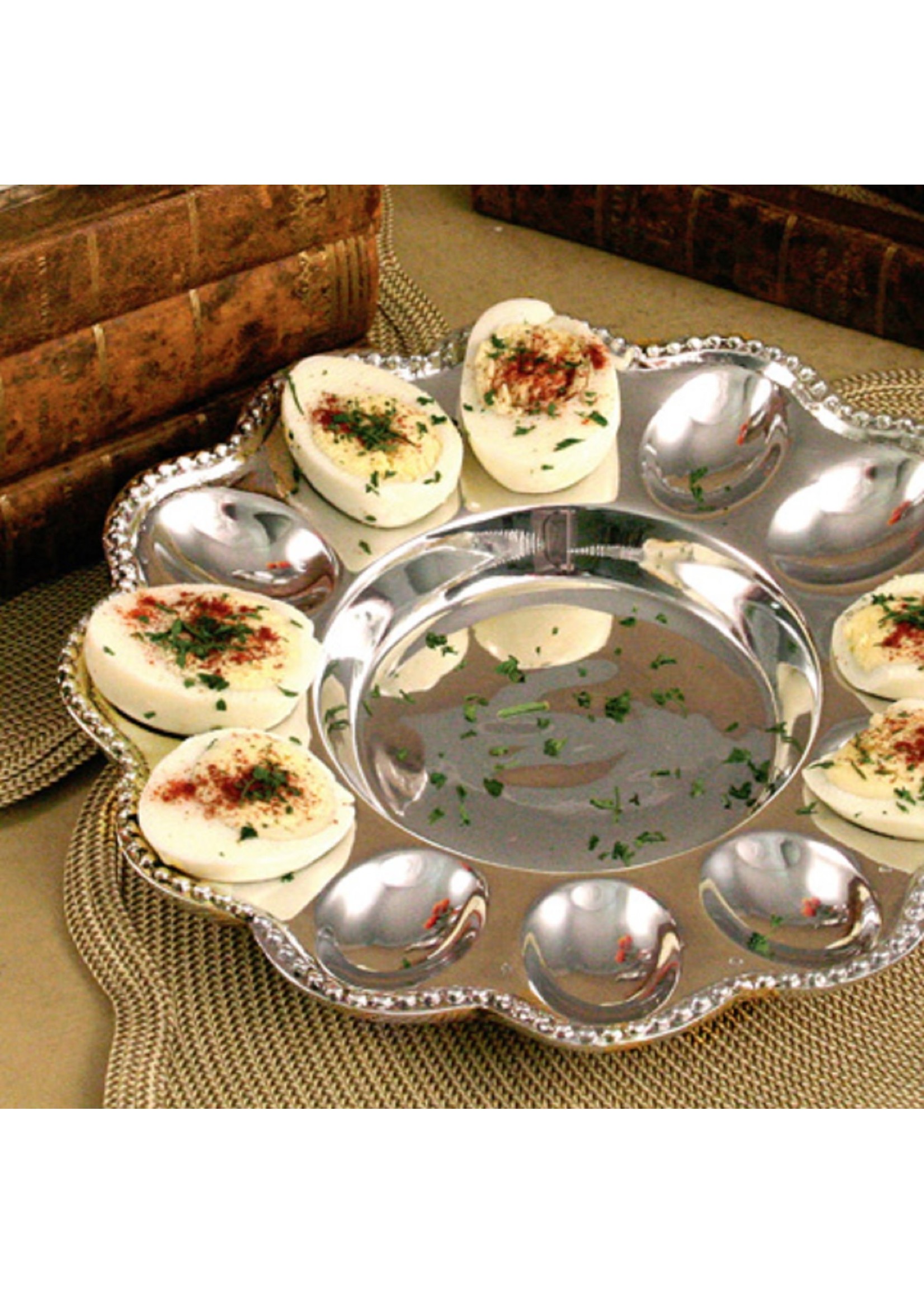 Beatriz Ball Beatriz Ball Pearl Deviled Egg Platter