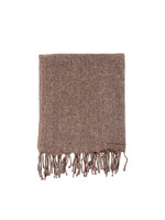 Indaba Indaba Adair Wool Blend Throw, Rose/Grey