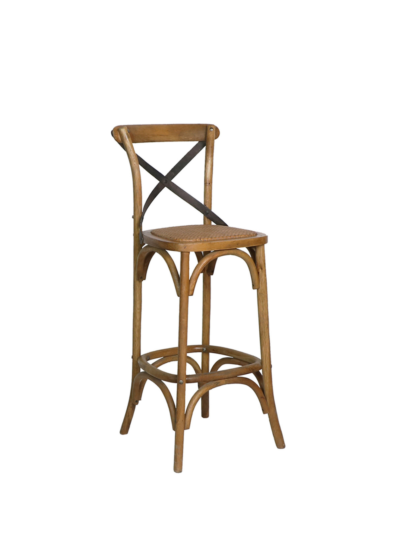 Blue Ocean Traders Blue Ocean Traders Crossroads Bar Stool