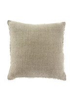 Indaba Indaba Lina Linen Pillow, Sand, 24X24