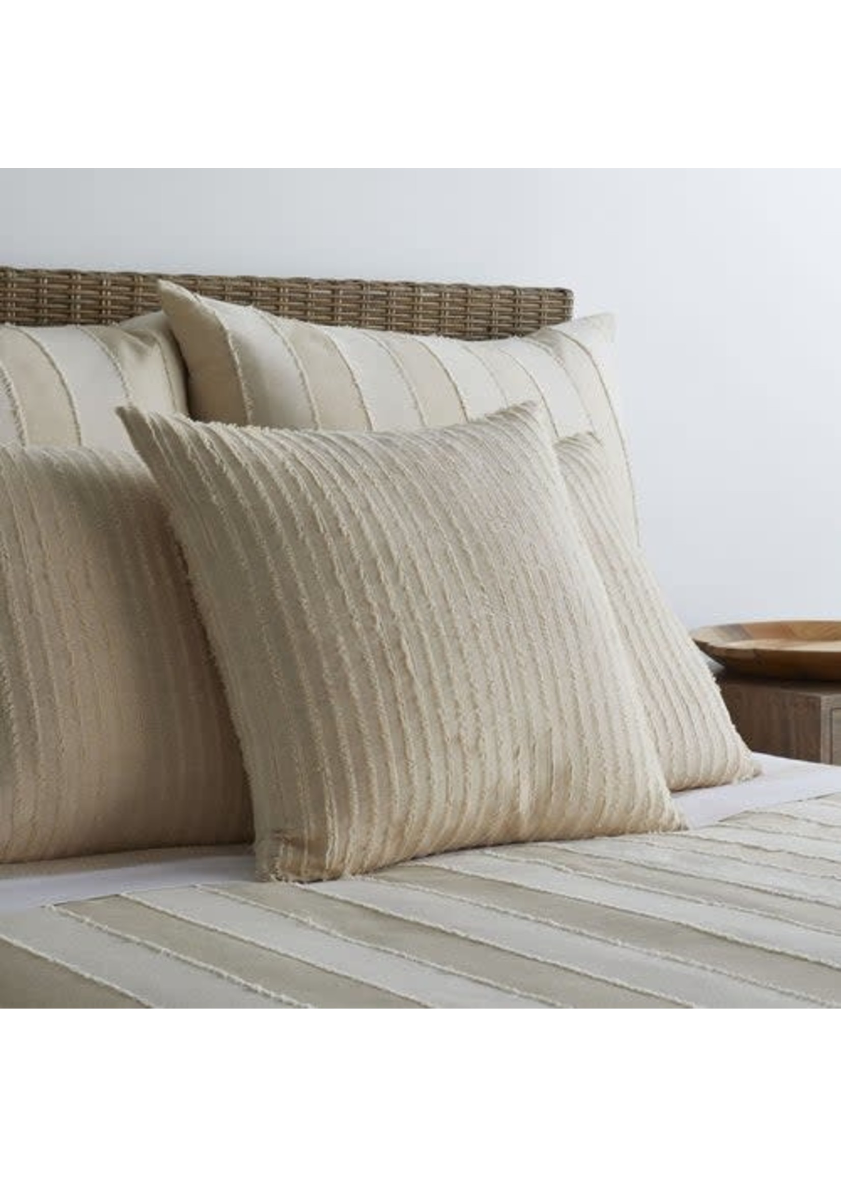 Ann Gish Ann Gish Papyrus Coverlet Queen Flax