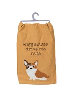 Primitives by Kathy Primitives by Kathy " Wiggle Butts" tea towel