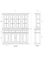 Bramble Bramble Genoa Hutch, WHD