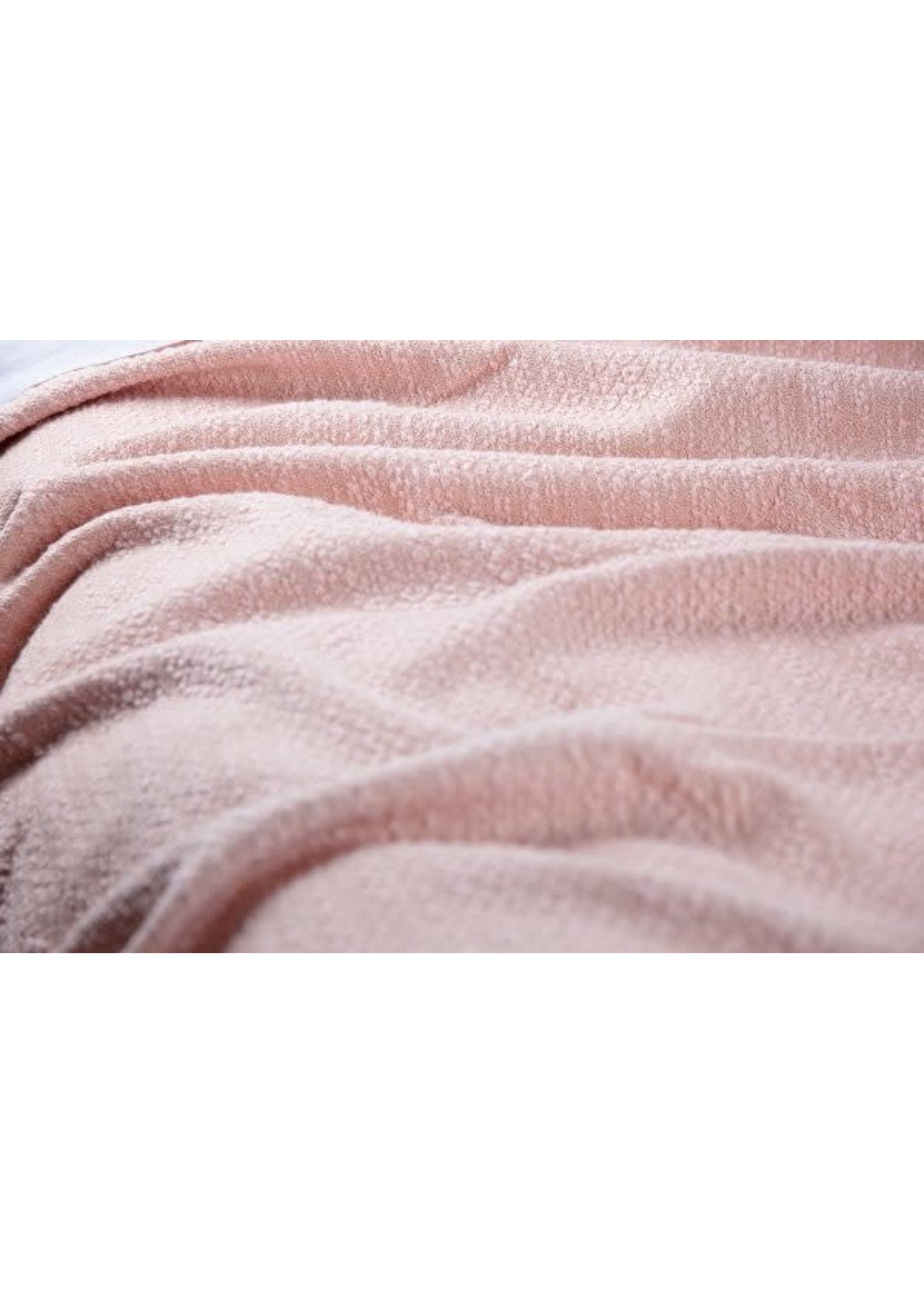Amity Home Amity Home Orlana Lurex Coverlet, Petal Pink, Queen