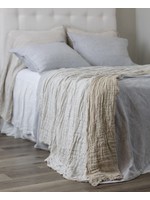 Amity Home Amity Home Kent Linen Bedspread White Natural Queen