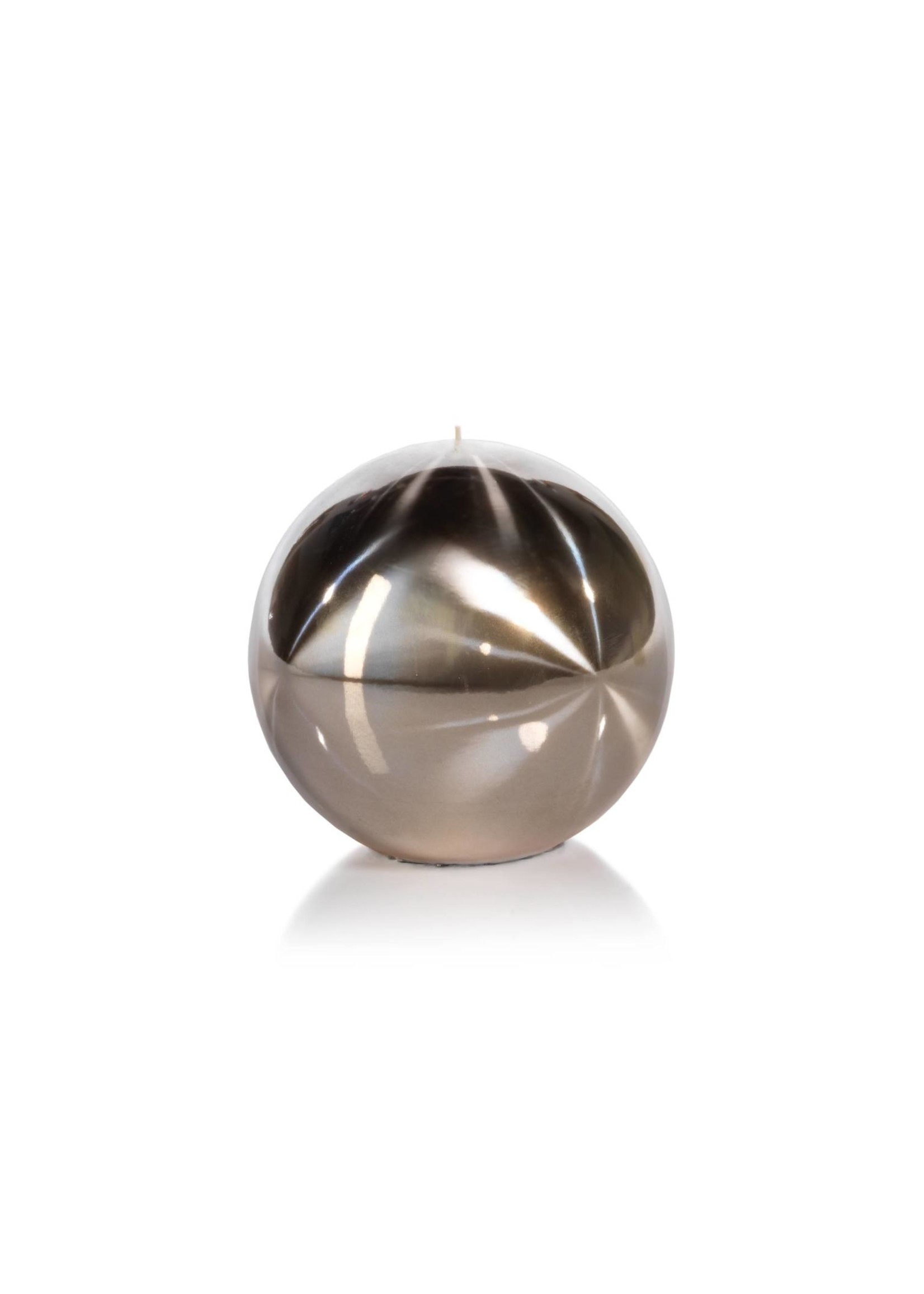 Zodax Zodax Titanium Ball Candle, Gold, 3.5"