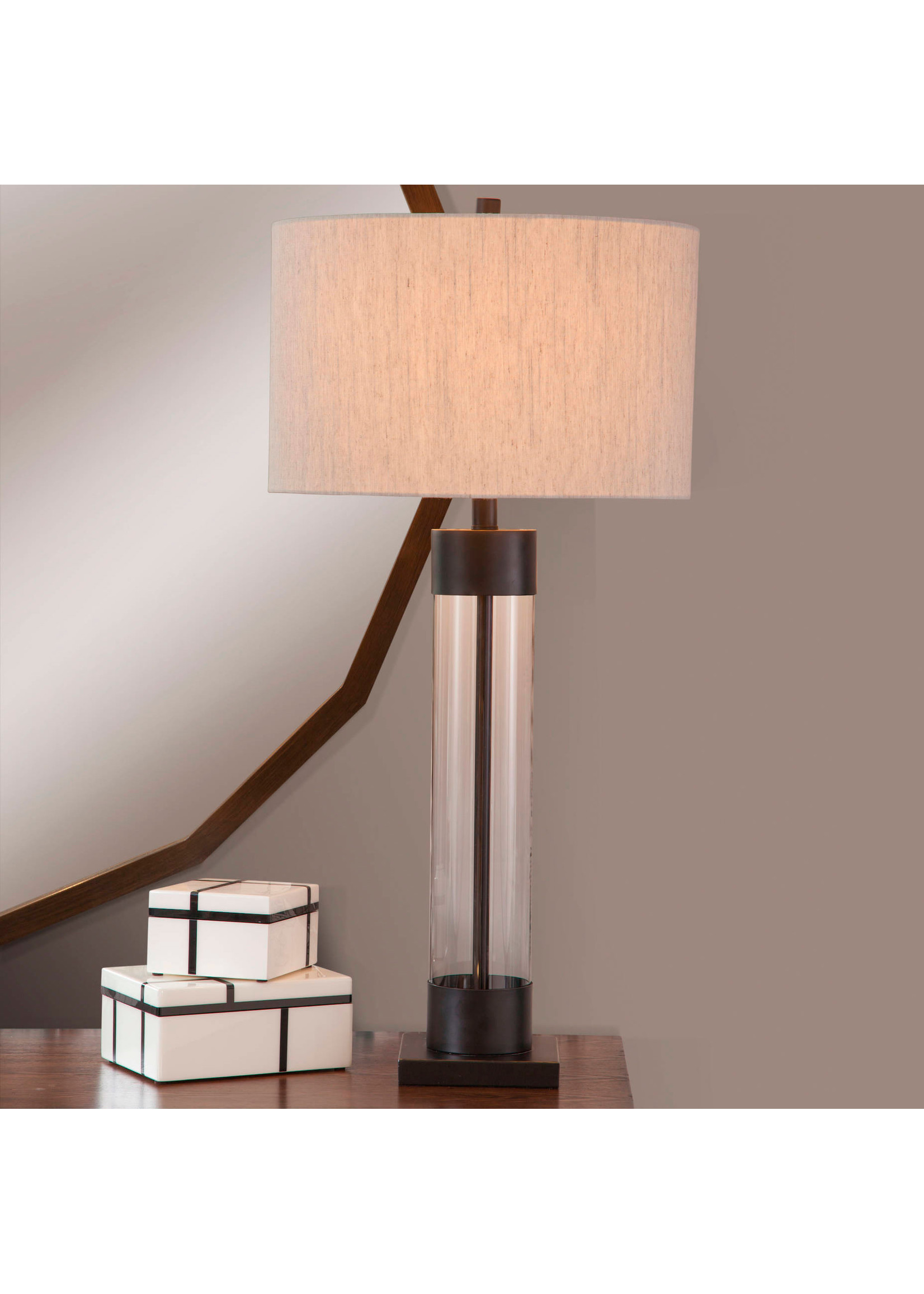 Bassett Mirror Company Bassett Mirror Company Brannan Table Lamp 17x16x24.5