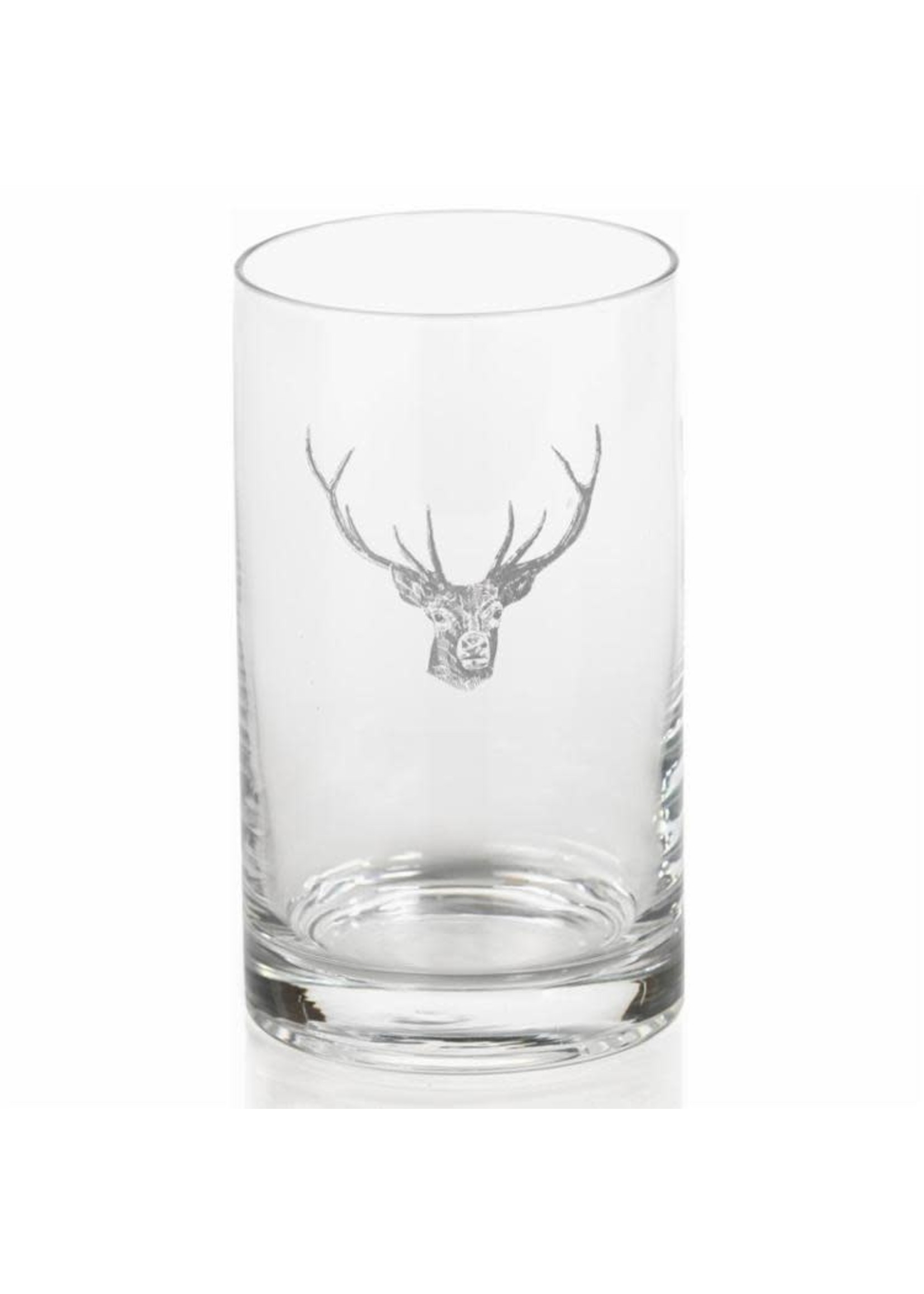 Zodax Zodax Stag Head Highball Glass