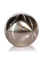 Zodax Zodax Titanium Ball Candle, Gold, 4”