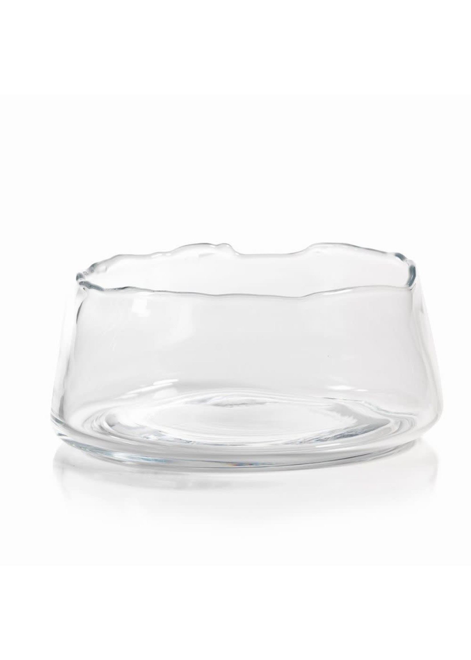 Zodax Zodax Manarola Glass Bowl, Clear