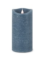 Melrose Melrose Simplux LED Designer Candle Blue 4-8 hr Timer 3.5x7.5