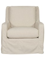 Vanguard Vanguard Ease Slipcover Chair Identify River Muslin Fabric