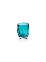 Zodax Zodax La Bohme Polished HM Glass Vase/Hurricane Sea Blue