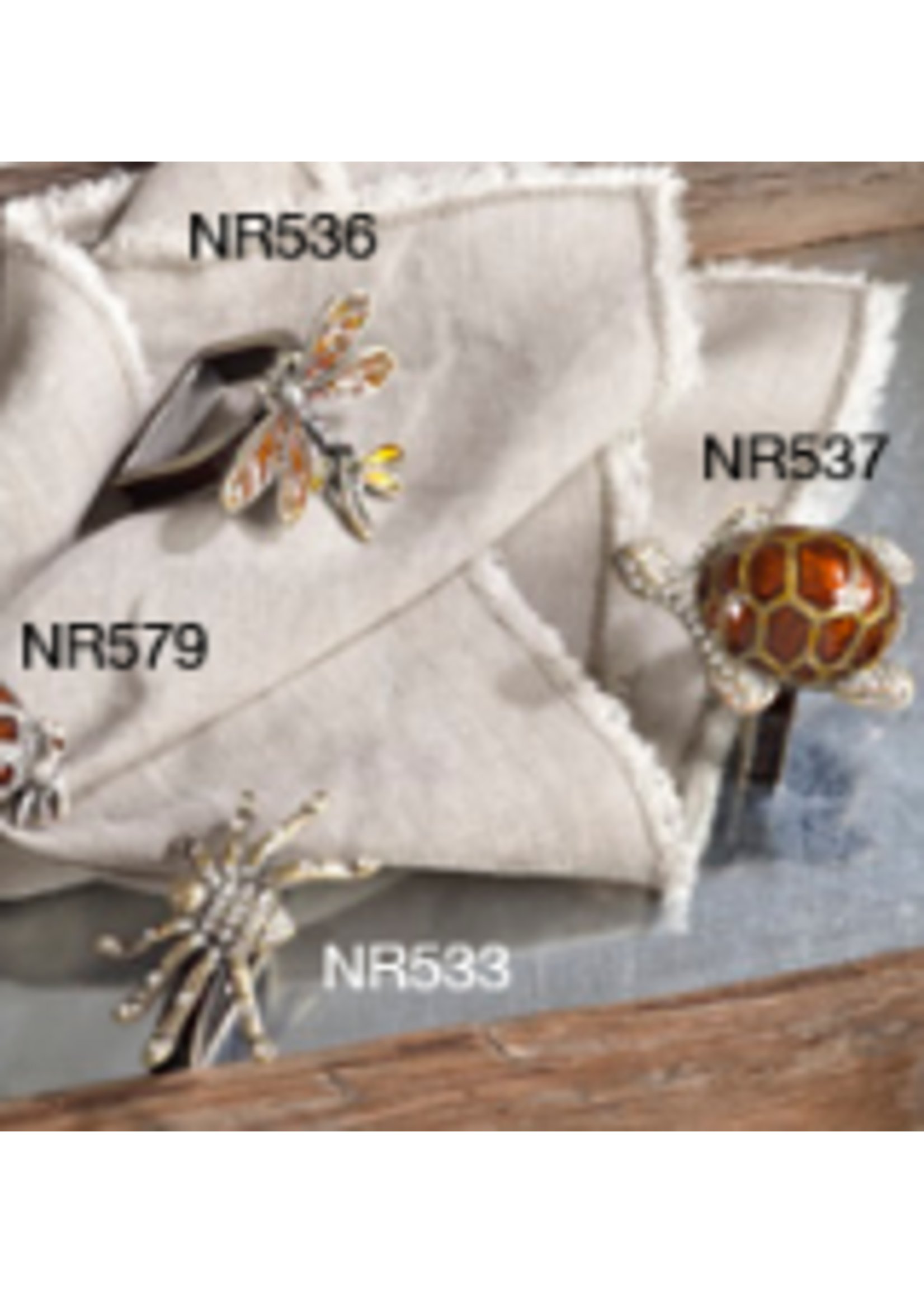 Saro Saro Dragon Fly Napkin Ring