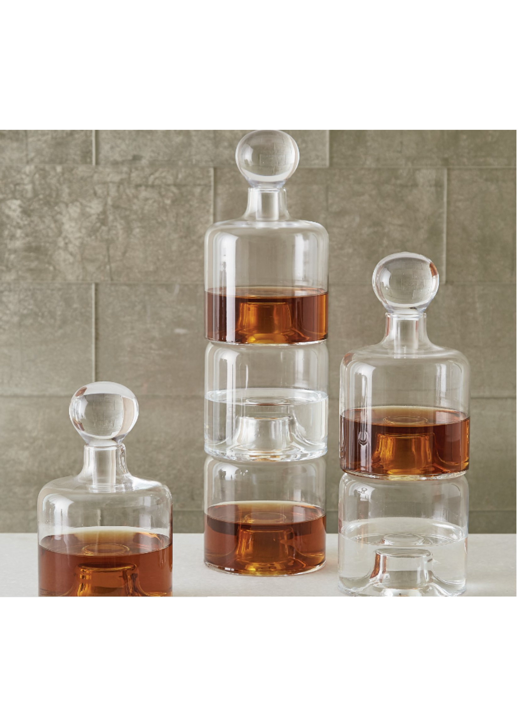 Zodax Double Stacking Decanter