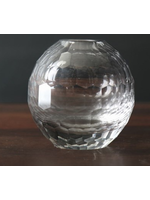 Beatriz Ball Beatriz Ball Round Bud Faceted Vase Clear