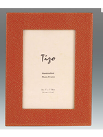 Tizo Designs, Inc Tizo Design Shagreen Orange Frame 4x6