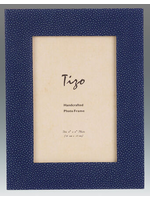 Tizo Designs, Inc Tizo Design Shagreen Blue Frame 5x7