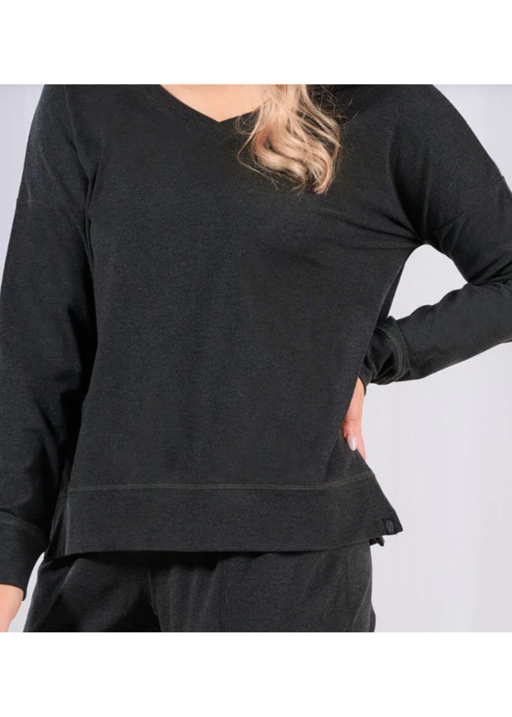 Face Plant Dreams FPD Bamboo Soft Collection Pullover  Soft Black Medium