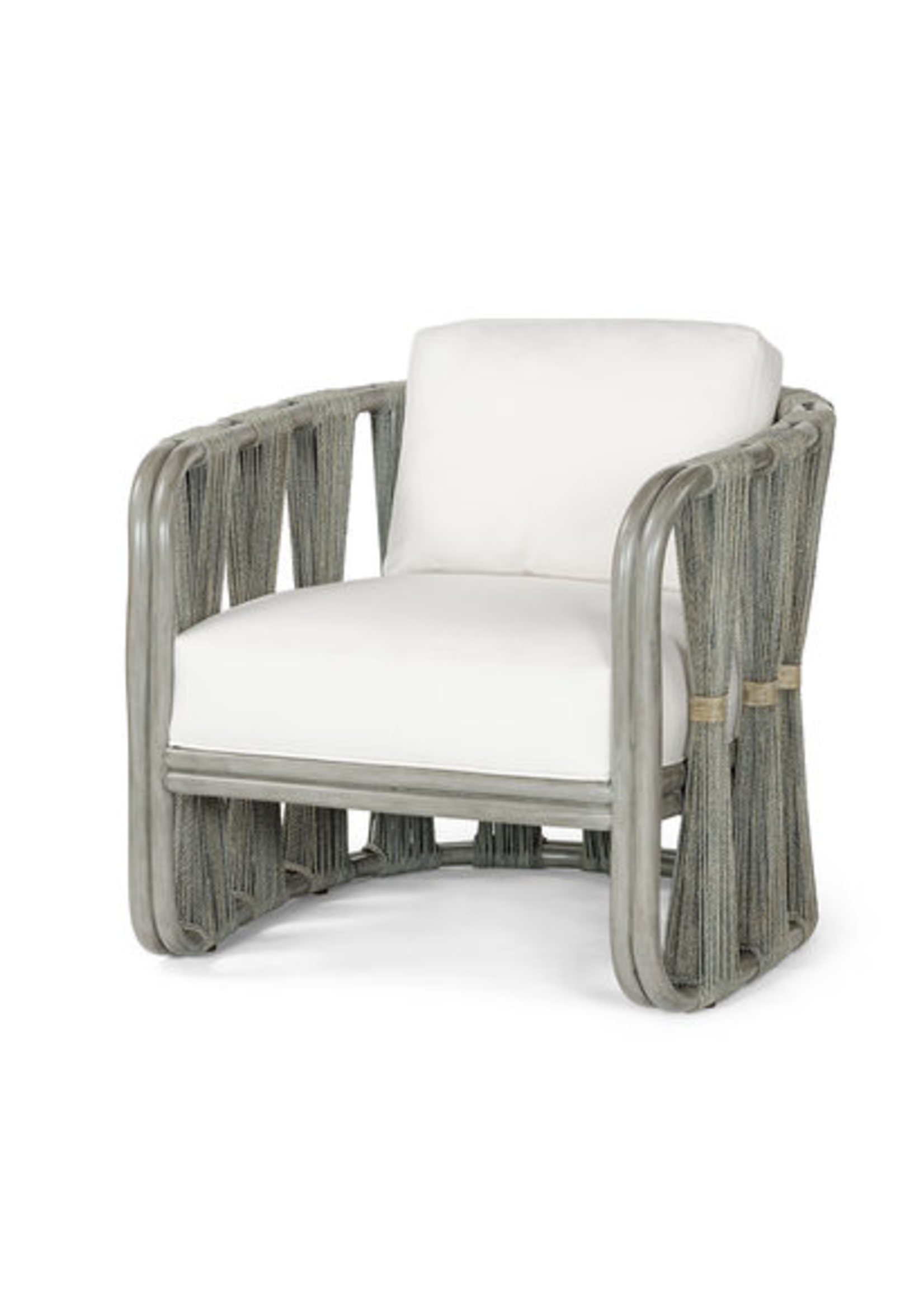 Palecek Palecek Strings Attached Chair, Grey