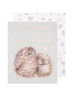 Wrendale Designs Wrendale A Lovely New Grandchild Greeting Card