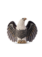 De Rosa De Rosa Bald Eagle Handcrafted Hand Painted Ceramic