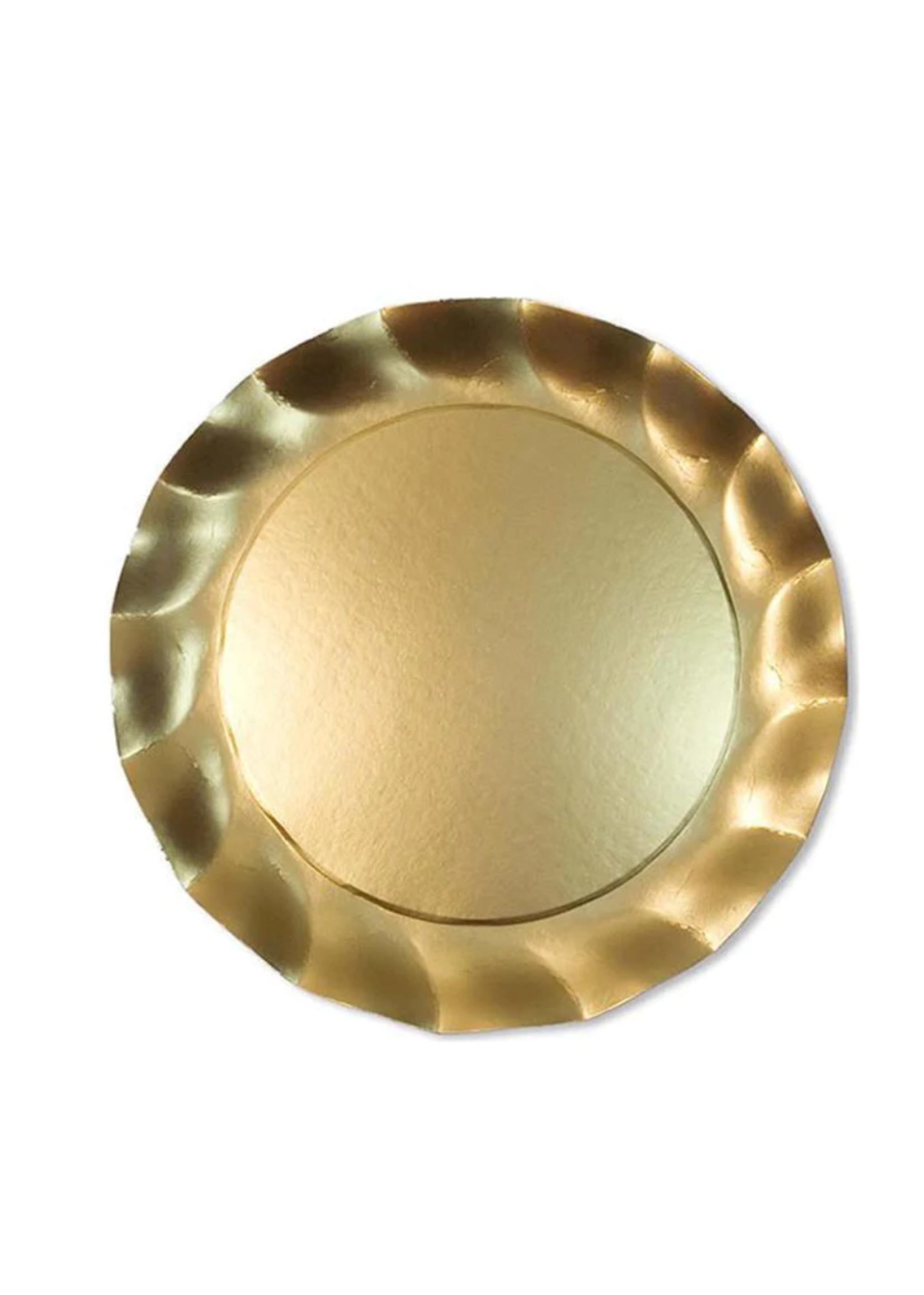 Sophistiplate Sophistiplate Charger Plate Satin Gold 8ct