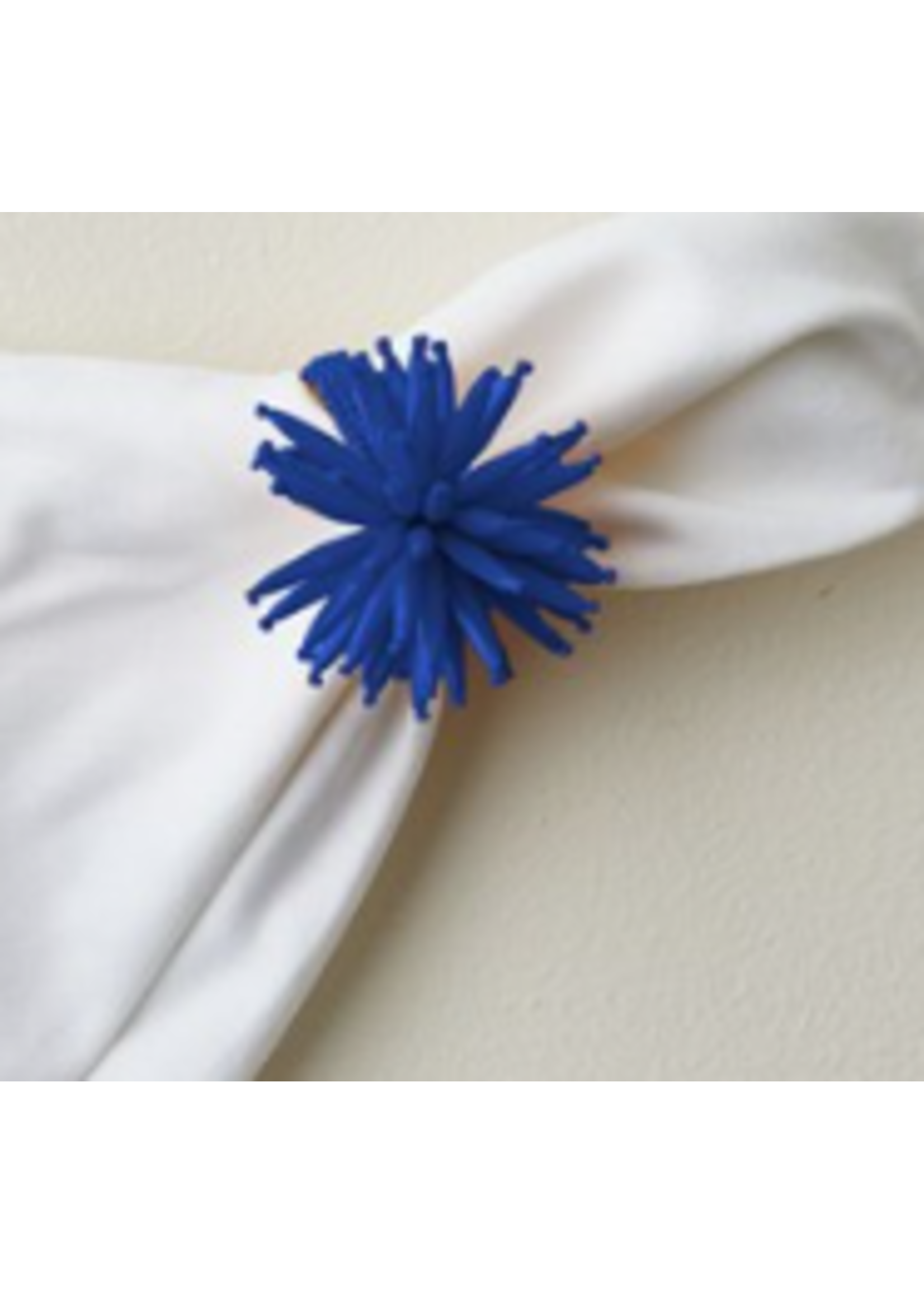 Tableau Tableau Spike Blue Napkin Ring