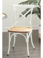 UMA UMA Wood Metal Chair, White