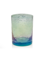 Zodax Zodax Aperitivo Rock Glass Luster Blue