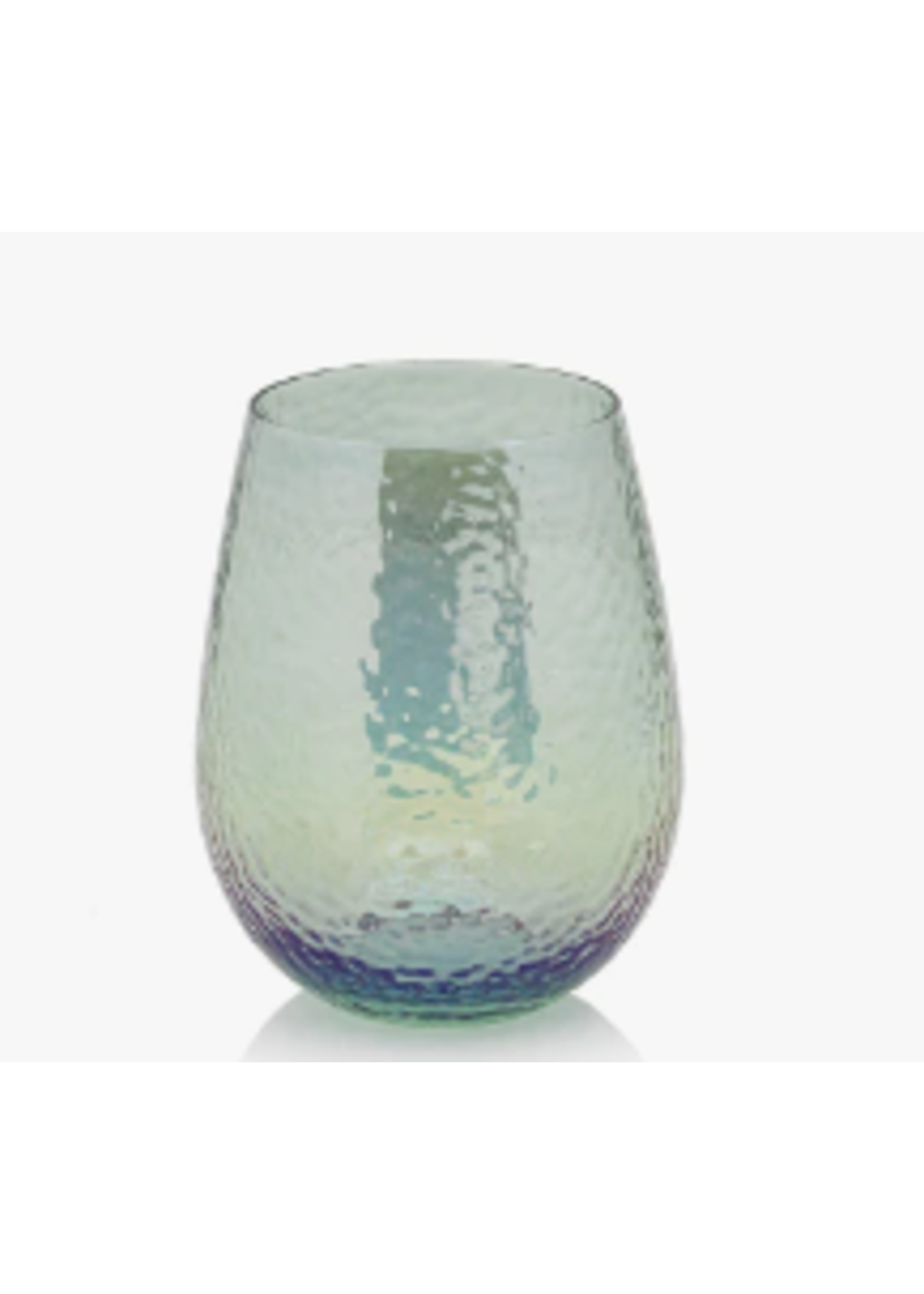 Zodax Zodax Aperitivo Stemless All Purpose Glass Luster Blue