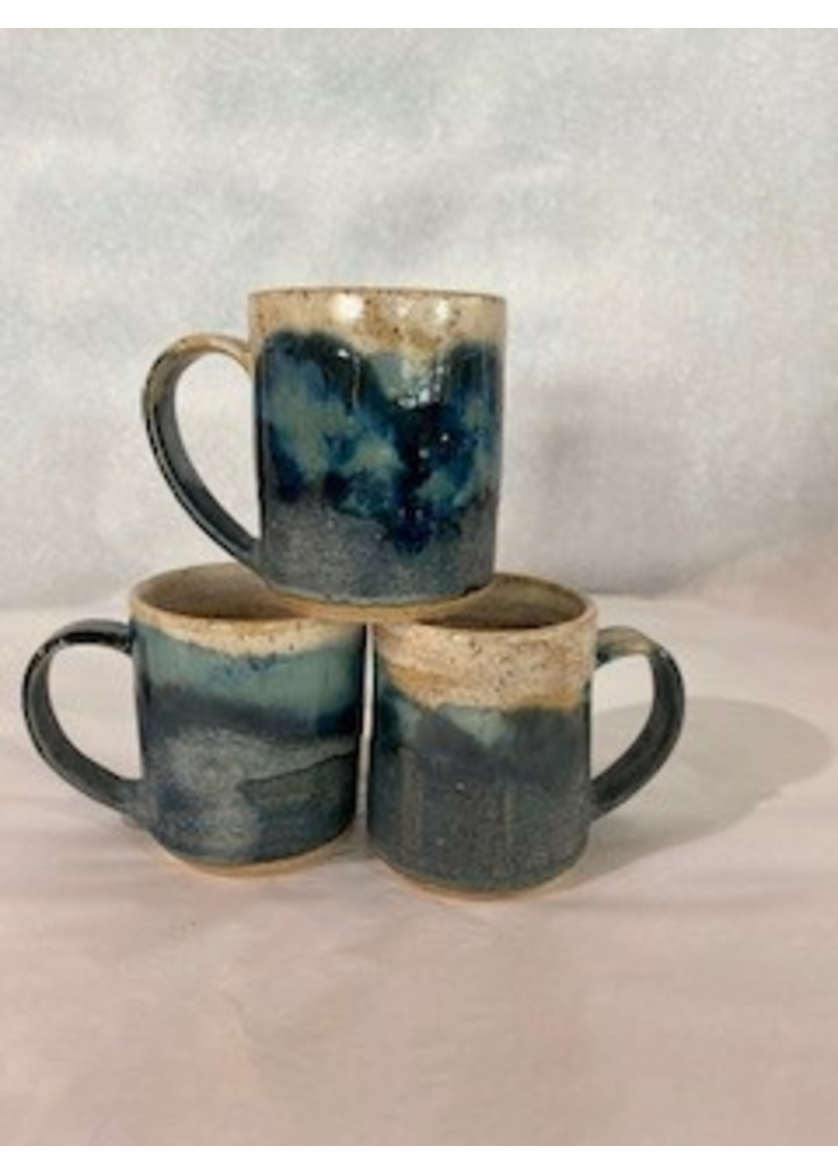 Mudtown Pottery Mudtown Pottery "Ocean" Mugs Blue