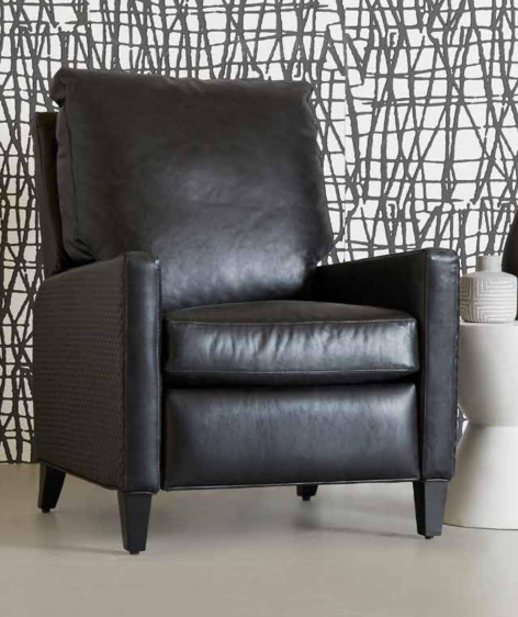 Klaussner on sale leather recliner