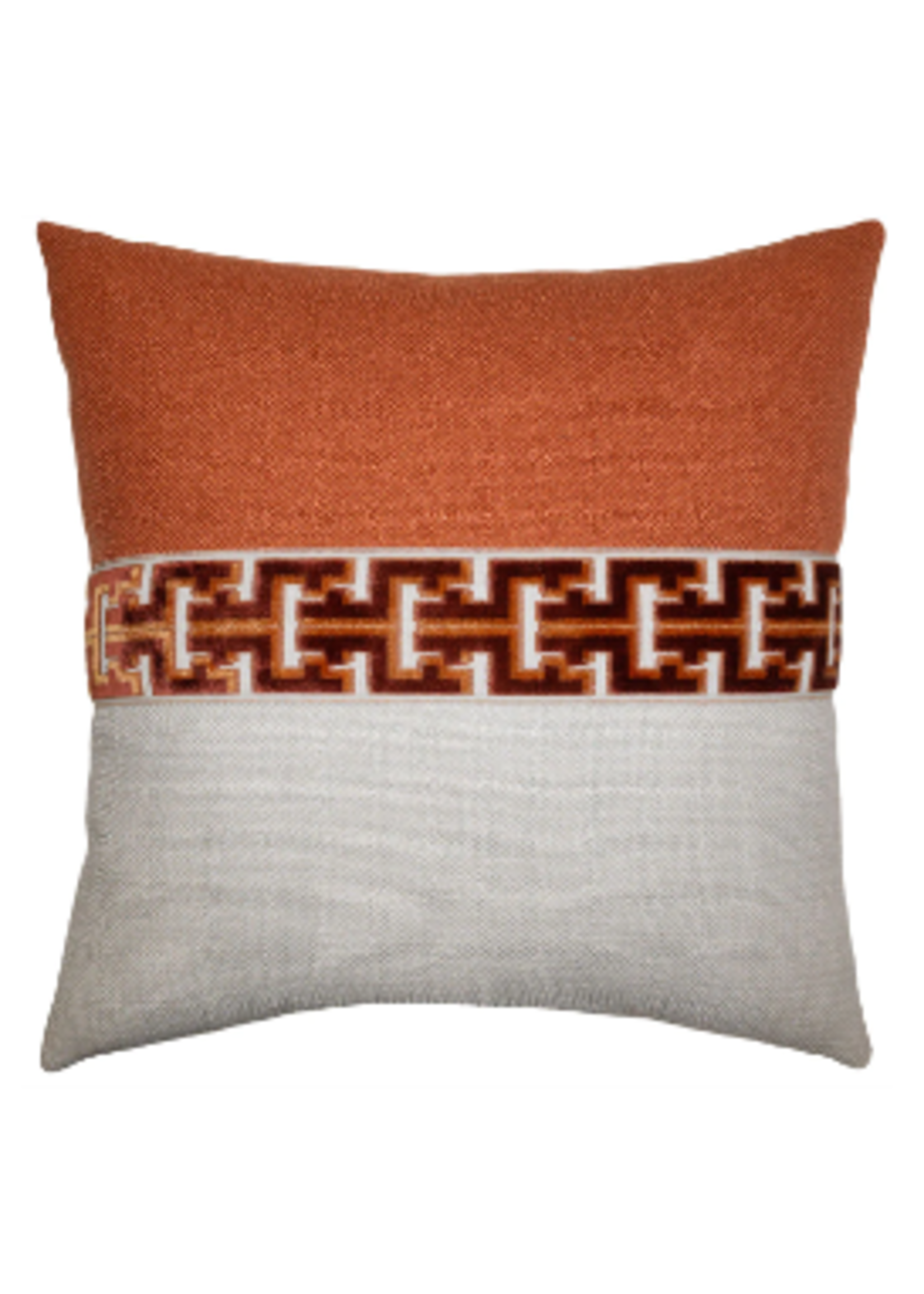 Square Feathers Square Feathers Jager Saffron 20x20 Pillow