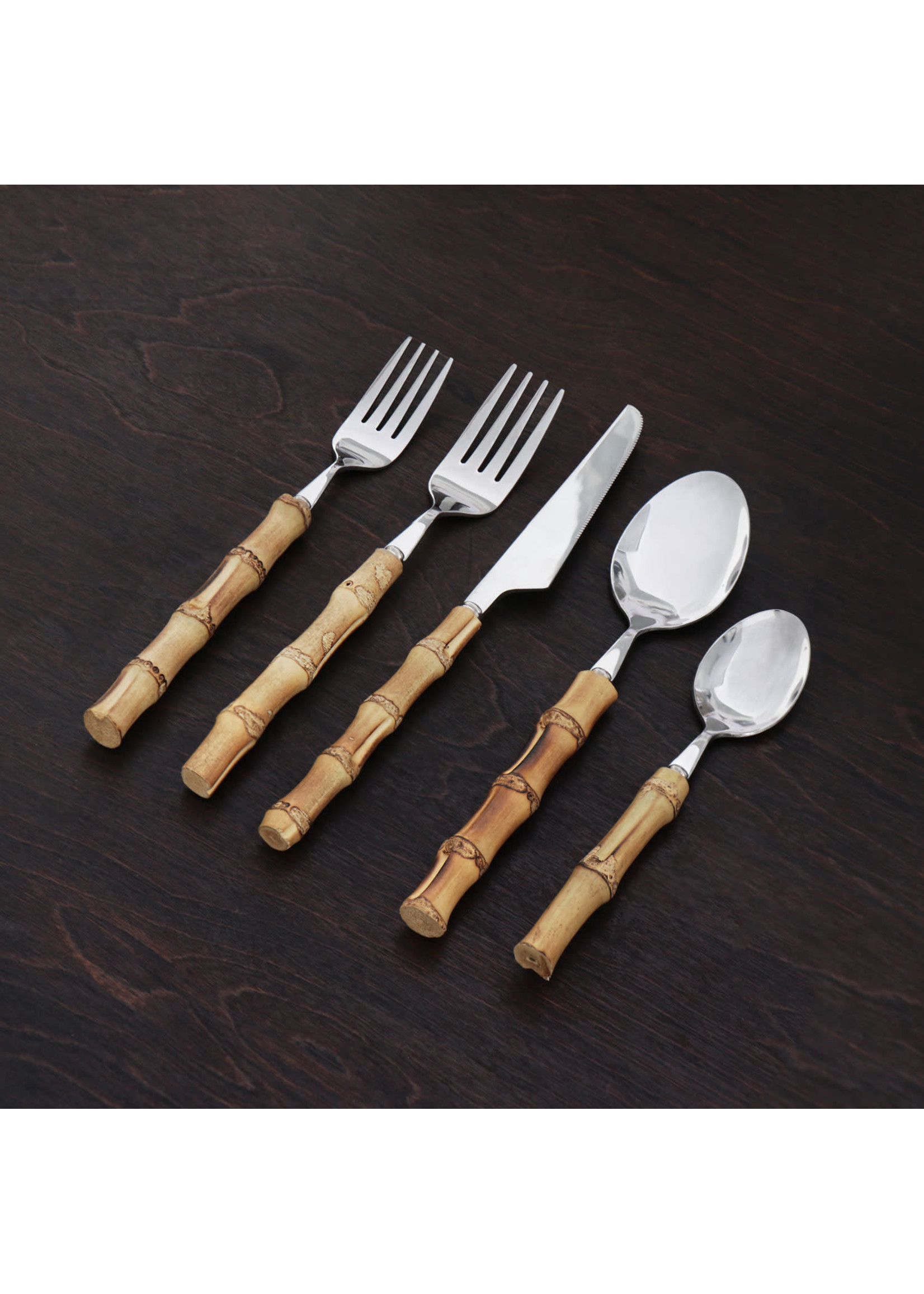 Beatriz Ball Beatriz Ball VIDA Bamboo Stainless Flatware Set of 5