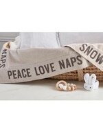 Stephan Baby Peace, Love, Naps Baby Blanket