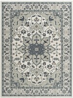 LR Home Imagine Ivory Polyester Rug, 5'3"x7'6"