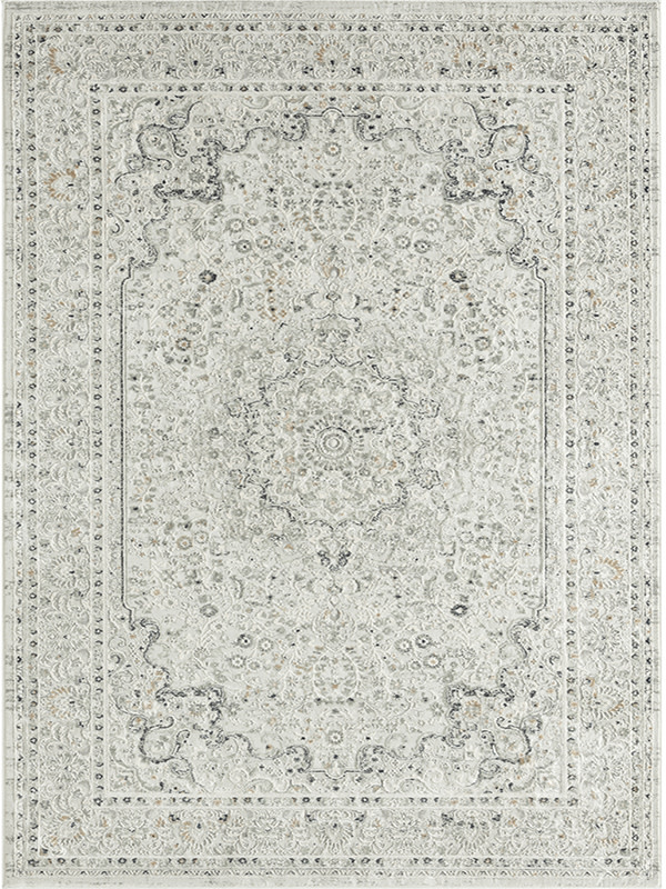 Isabella Gray 5x7 Abstract Area Rug - Area Rugs - Knoxville